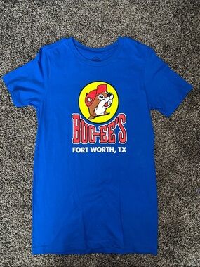 Buc-ee's Fort Worth Short Sleeve Logo Tee - Blue